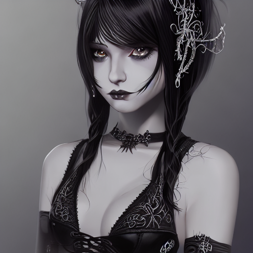 Gothic Teen Attitude