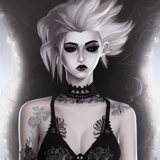 Gothic Teen Attitude