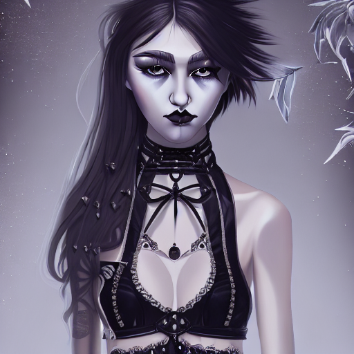 Gothic Teen Attitude
