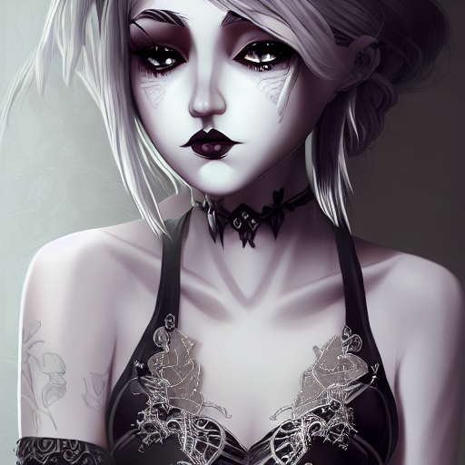 Gothic Teen Attitude