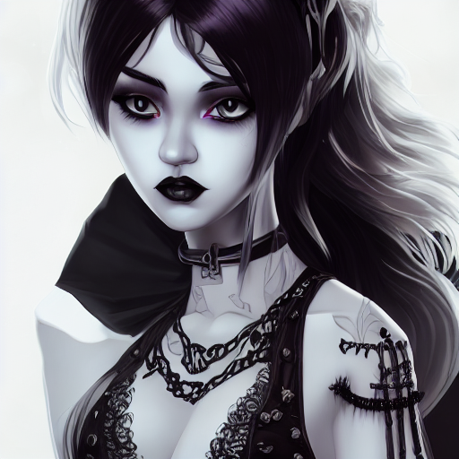 Gothic Teen Attitude