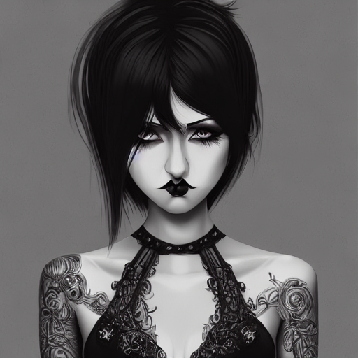 Gothic Teen Attitude