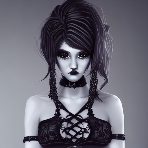 Gothic Teen Attitude