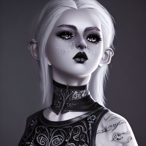 Gothic Teen Attitude