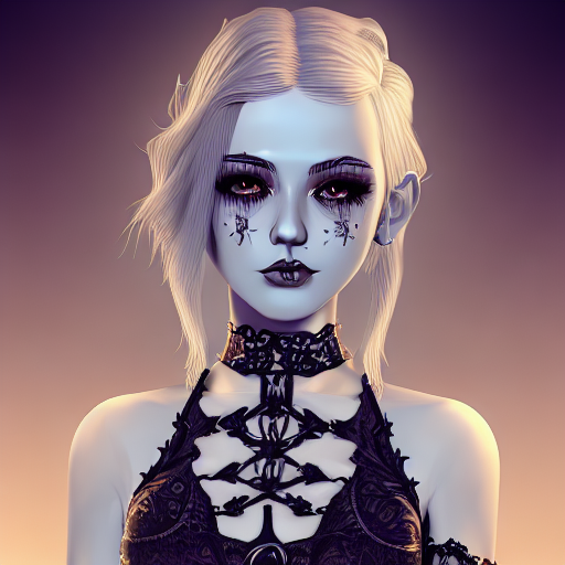 Gothic Teen Attitude