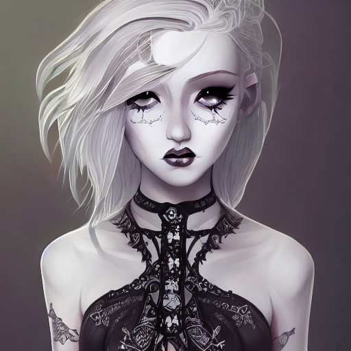 Gothic Teen Attitude