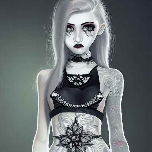 Gothic Teen Attitude