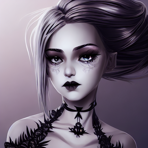 Gothic Teen Attitude