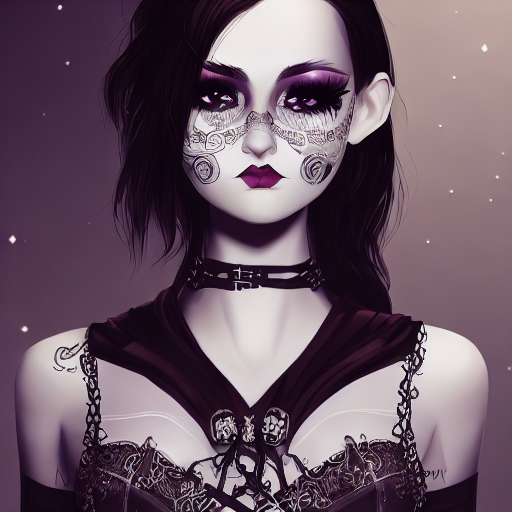 Gothic Teen Attitude