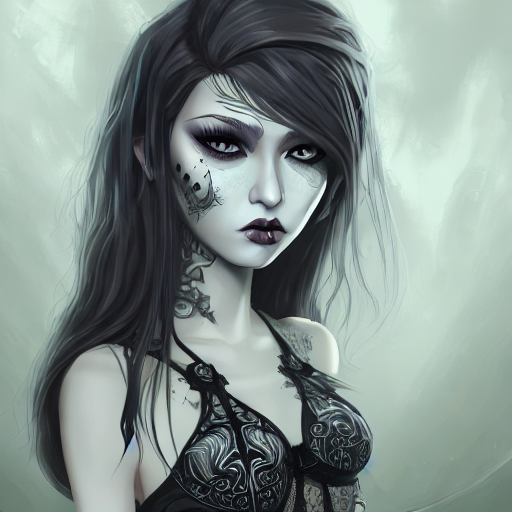 Gothic Teen Attitude