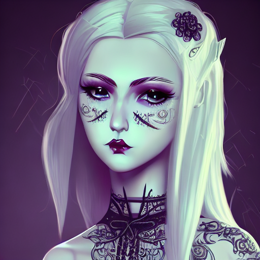 Gothic Teen Attitude