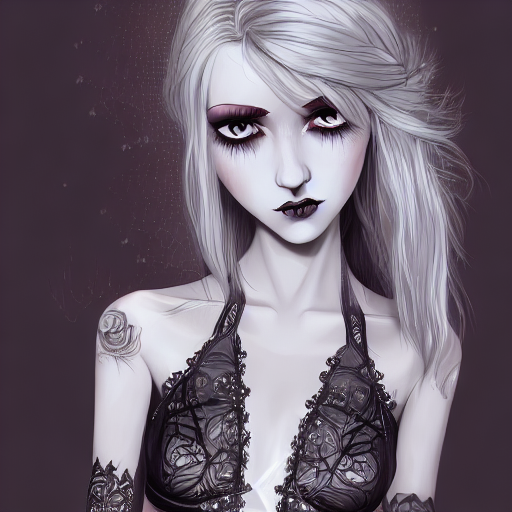 Gothic Teen Attitude