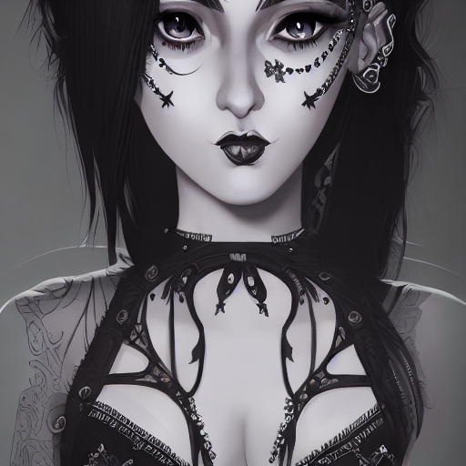 Gothic Teen Attitude