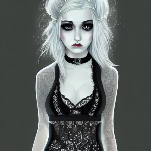 Gothic Teen Attitude