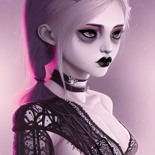 Gothic Teen Attitude