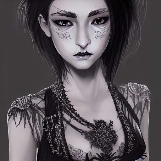 Gothic Teen Attitude