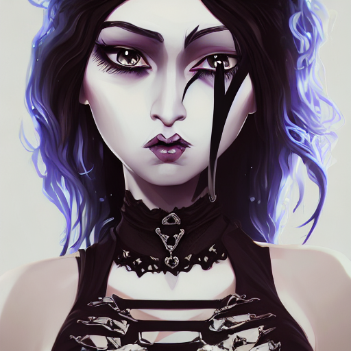 Gothic Teen Attitude